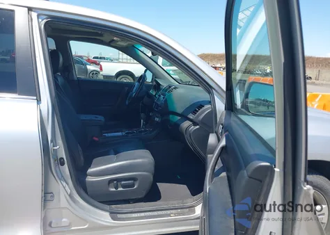 2013 Toyota Highlander Limited V6 z USA, uszkodzony, nr VIN 5TDDK3EH5DS198380